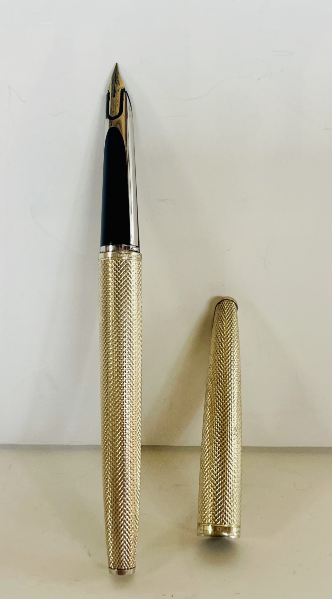 Stylo plume Watermann argent massif 